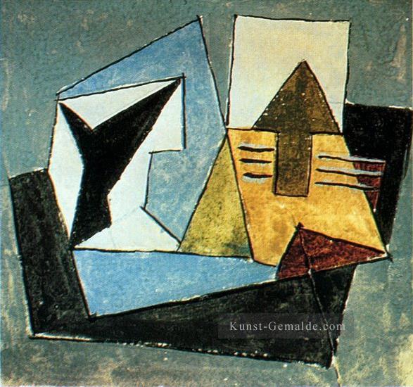 Compotier et guitare sur une tisch 1920 kubismus Pablo Picasso Ölgemälde